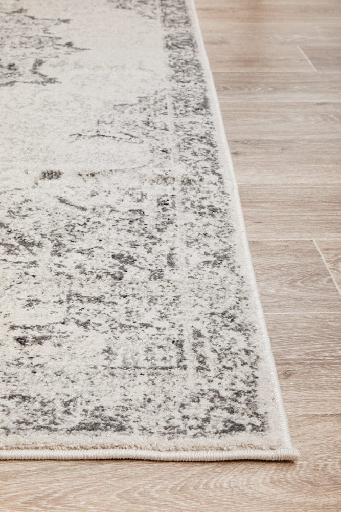 RUG CULTURE Rugs Chrome Rita Silver Rug