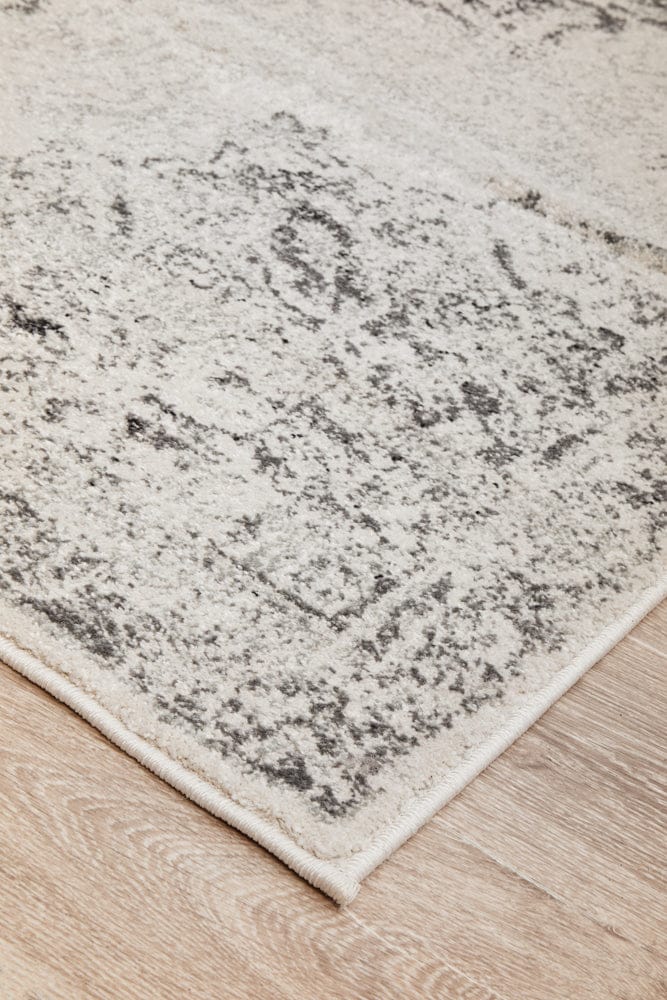 RUG CULTURE Rugs Chrome Rita Silver Rug