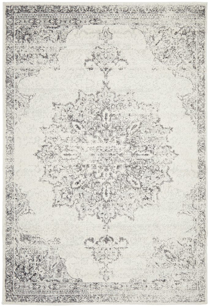 RUG CULTURE Rugs Chrome Rita Silver Rug