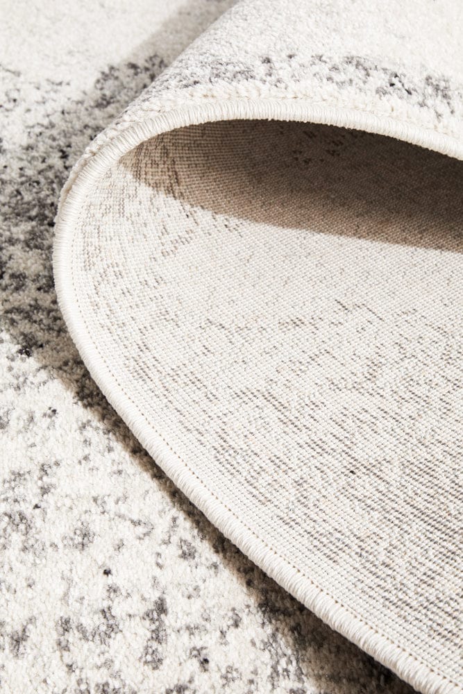 RUG CULTURE Rugs Chrome Rita Silver Runner Rug
