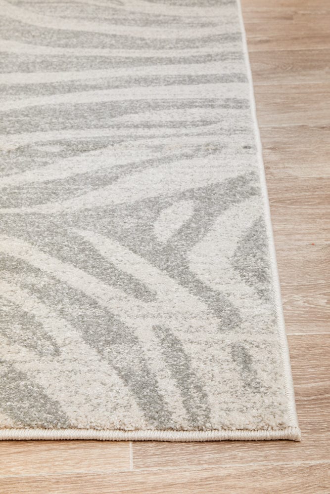 RUG CULTURE Rugs Chrome Savannah Silver Rug