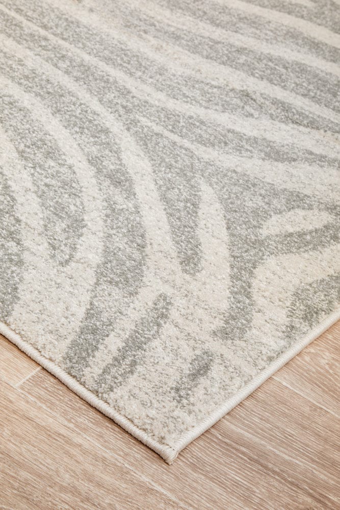 RUG CULTURE Rugs Chrome Savannah Silver Rug