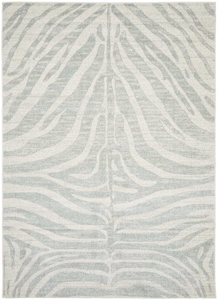 RUG CULTURE Rugs Chrome Savannah Silver Rug