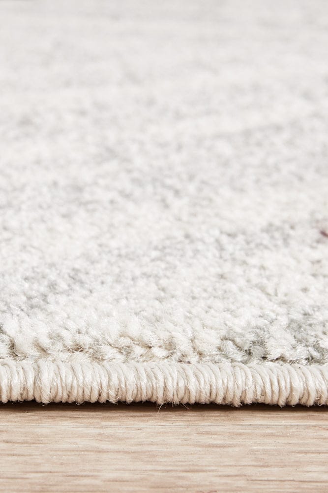 RUG CULTURE Rugs Chrome Savannah Silver Runner Rug