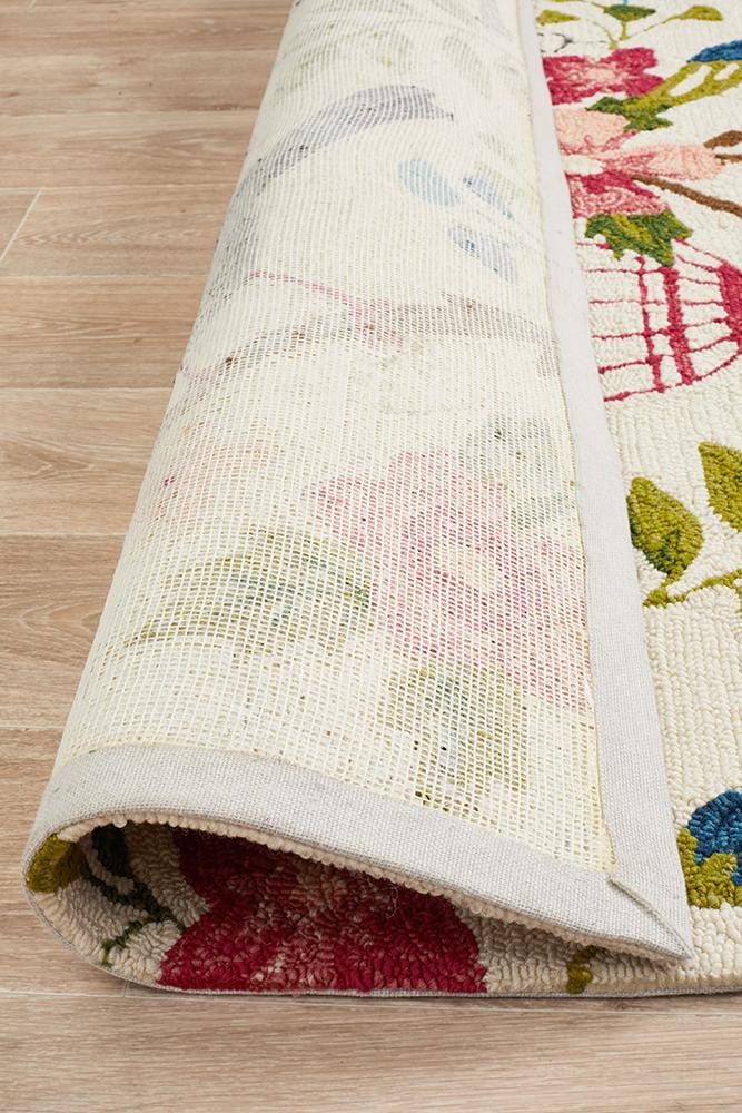 Rug Culture Rugs Copacabana Finch and Nest Exquisite Indoor Outdoor Rug Cream