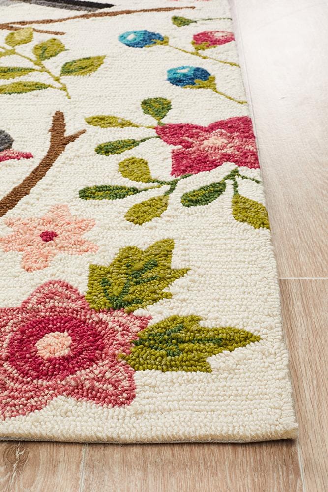 Rug Culture Rugs Copacabana Finch and Nest Exquisite Indoor Outdoor Rug Cream