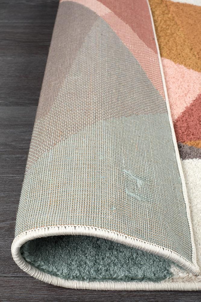 Rug Culture Rugs Dimensions Divinity Fragments Teal Modern Runner Rug