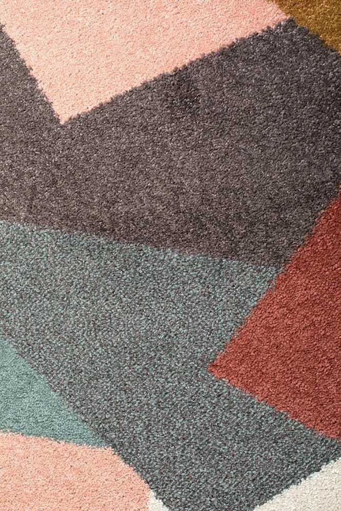 Rug Culture Rugs Dimensions Divinity Fragments Teal Modern Runner Rug