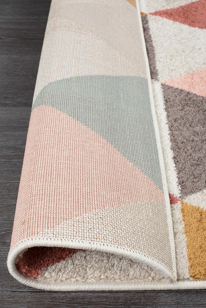 Rug Culture Rugs Dimensions Divinity Order Blush Modern Runner Rug