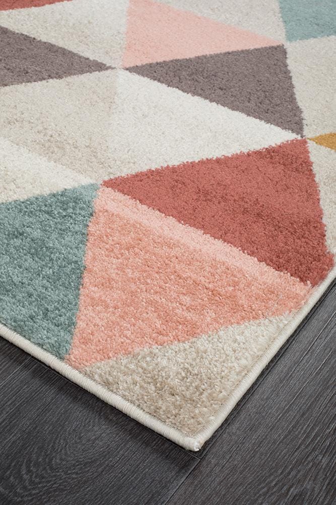 Rug Culture Rugs Dimensions Divinity Order Blush Modern Runner Rug