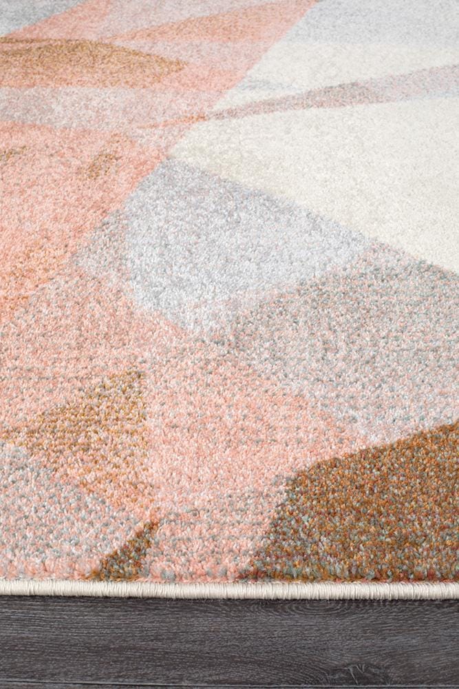Rug Culture Rugs Dimensions Divinity Shatter Blush Modern Rug