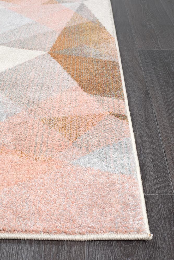 Rug Culture Rugs Dimensions Divinity Shatter Blush Modern Rug