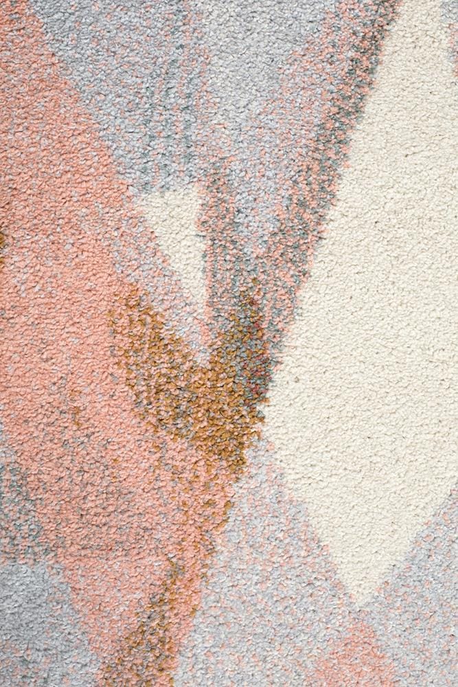 Rug Culture Rugs Dimensions Divinity Shatter Blush Modern Runner Rug