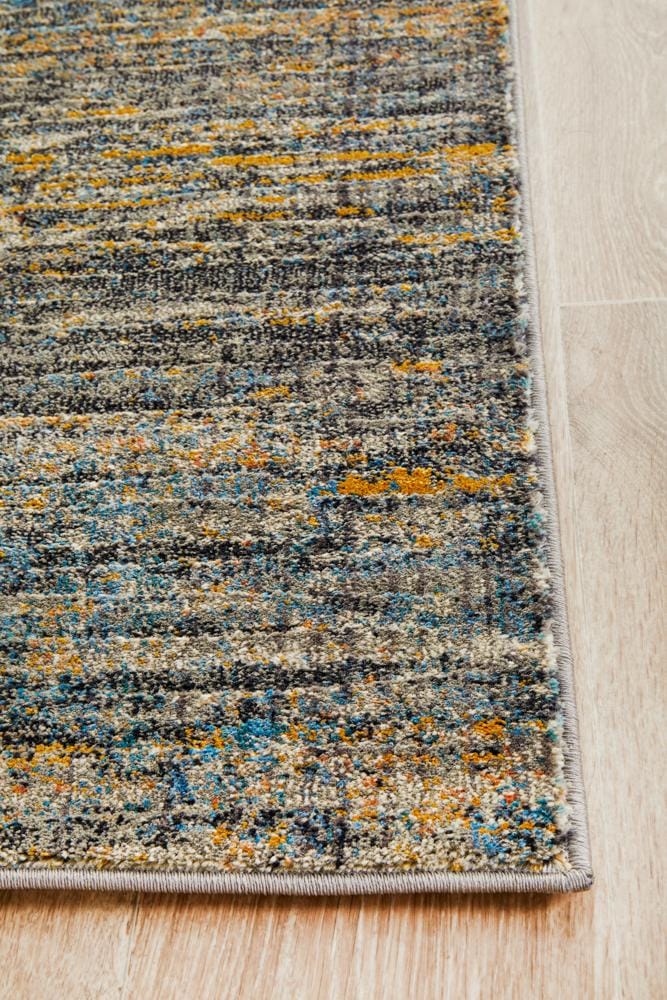 Rug Culture Rugs Dreamscape Distinguish Modern Slate Runner Rug