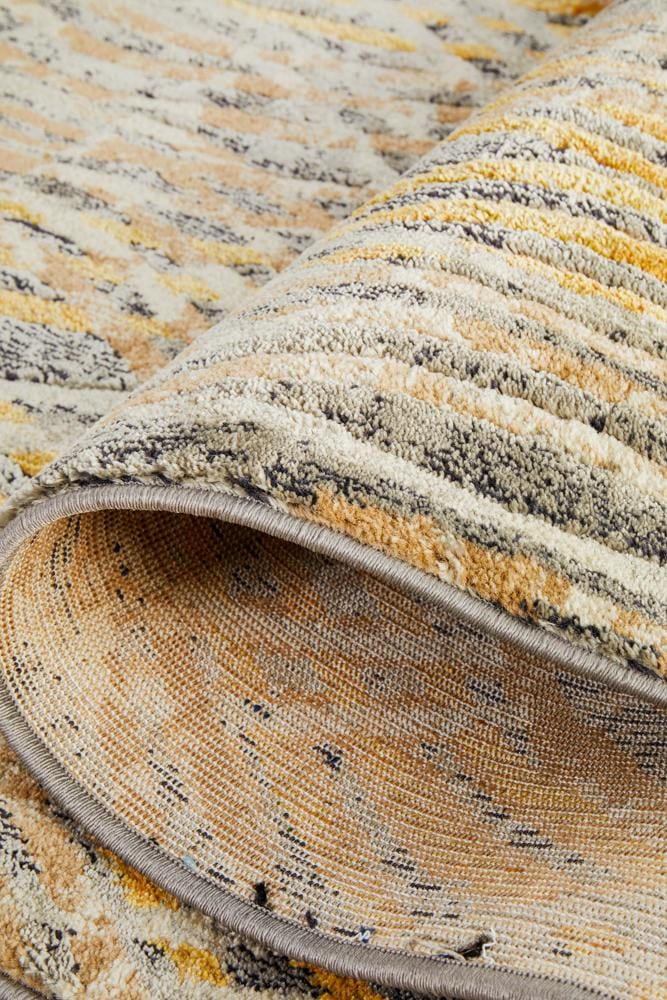 Rug Culture Rugs Dreamscape Flurry Modern Charcoal Runner Rug