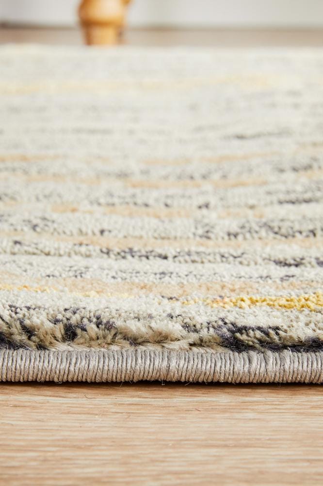 Rug Culture Rugs Dreamscape Flurry Modern Charcoal Runner Rug