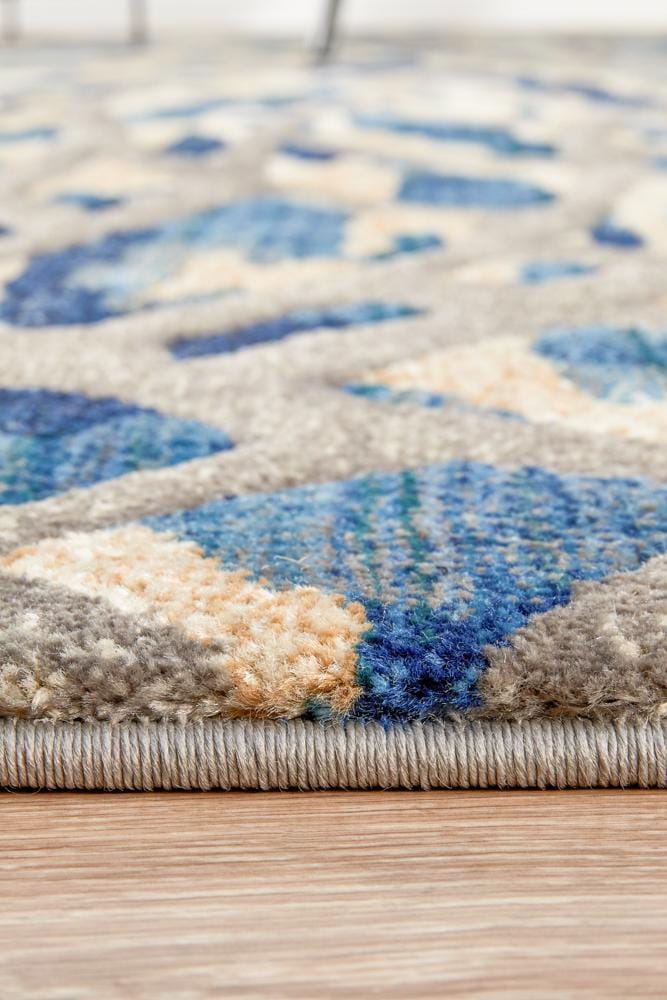 Rug Culture Rugs Dreamscape Ropes Modern Blue Rug