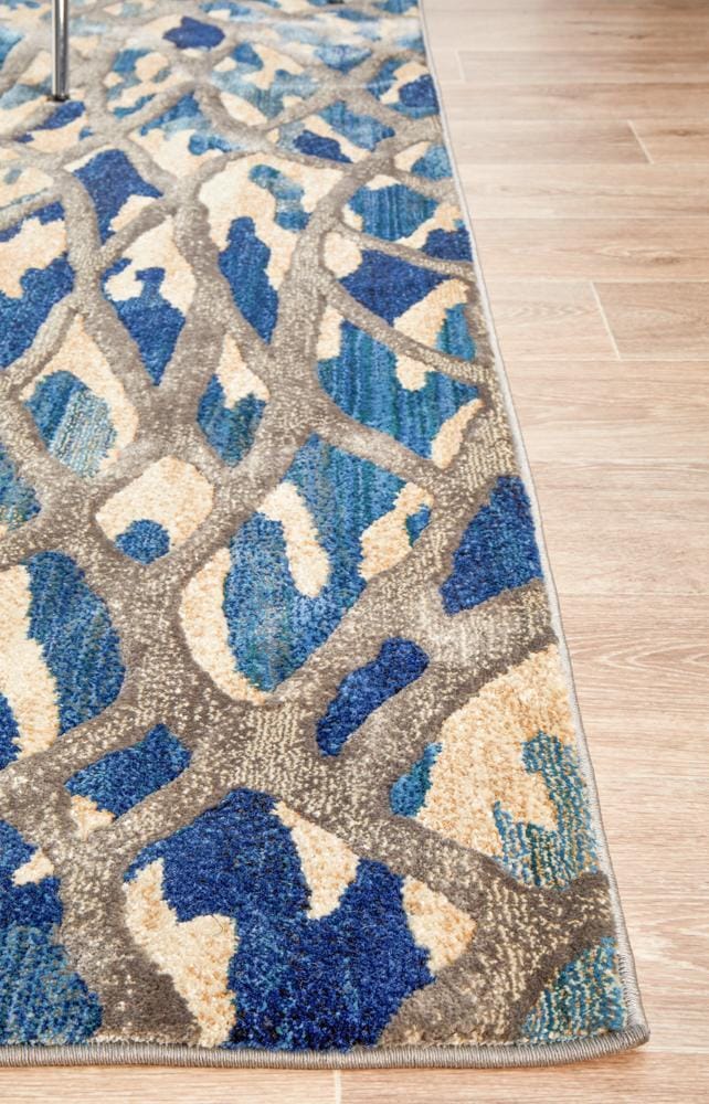 Rug Culture Rugs Dreamscape Ropes Modern Blue Rug