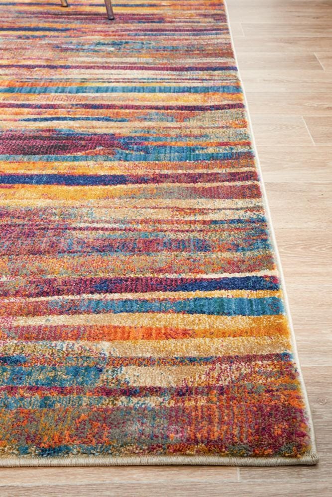 Rug Culture Rugs Dreamscape Strokes Modern Raspberry Rug