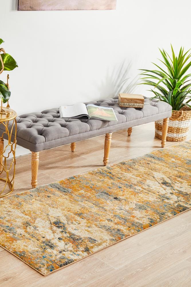 Rug Culture Rugs Dreamscape Tribute Modern Rust Runner Rug