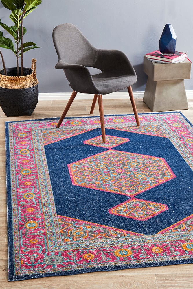 Rug Culture Rugs Eternal Whisper Blink Navy Rug