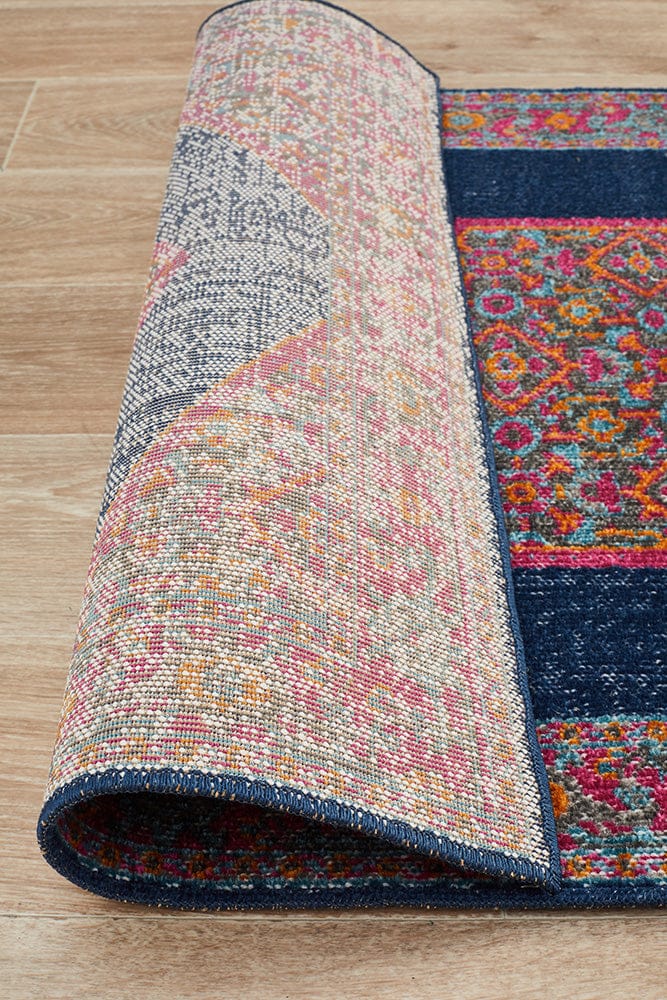 Rug Culture Rugs Eternal Whisper Blink Navy Runner Rug