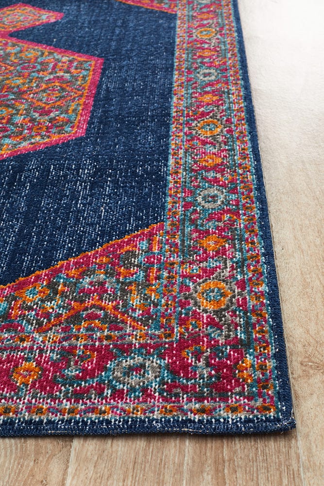 Rug Culture Rugs Eternal Whisper Blink Navy Runner Rug