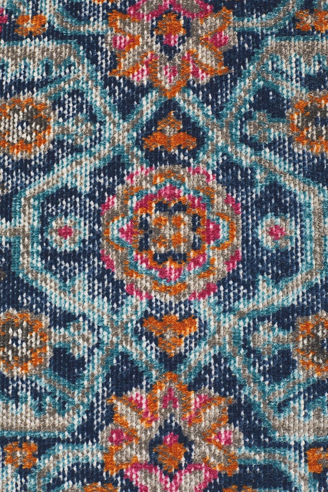 Rug Culture Rugs Eternal Whisper Diamond Blue Rug