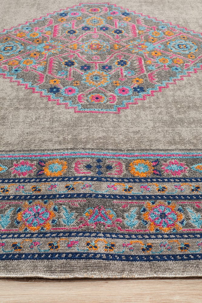 Rug Culture Rugs Eternal Whisper Diamond Grey Rug