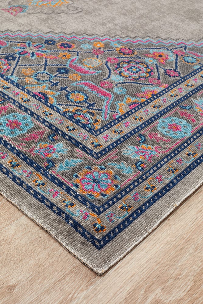 Rug Culture Rugs Eternal Whisper Diamond Grey Rug