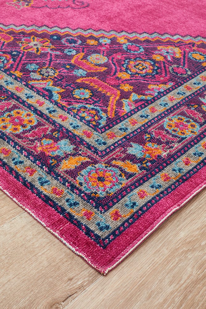 Rug Culture Rugs Eternal Whisper Diamond Pink Rug