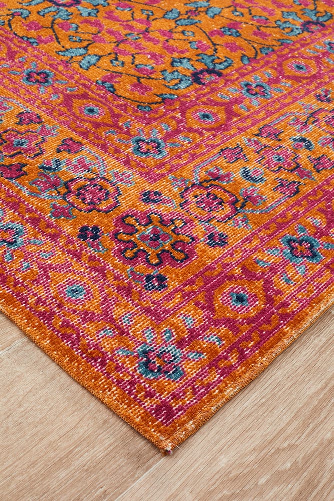 Rug Culture Rugs Eternal Whisper Sunset Rust Rug