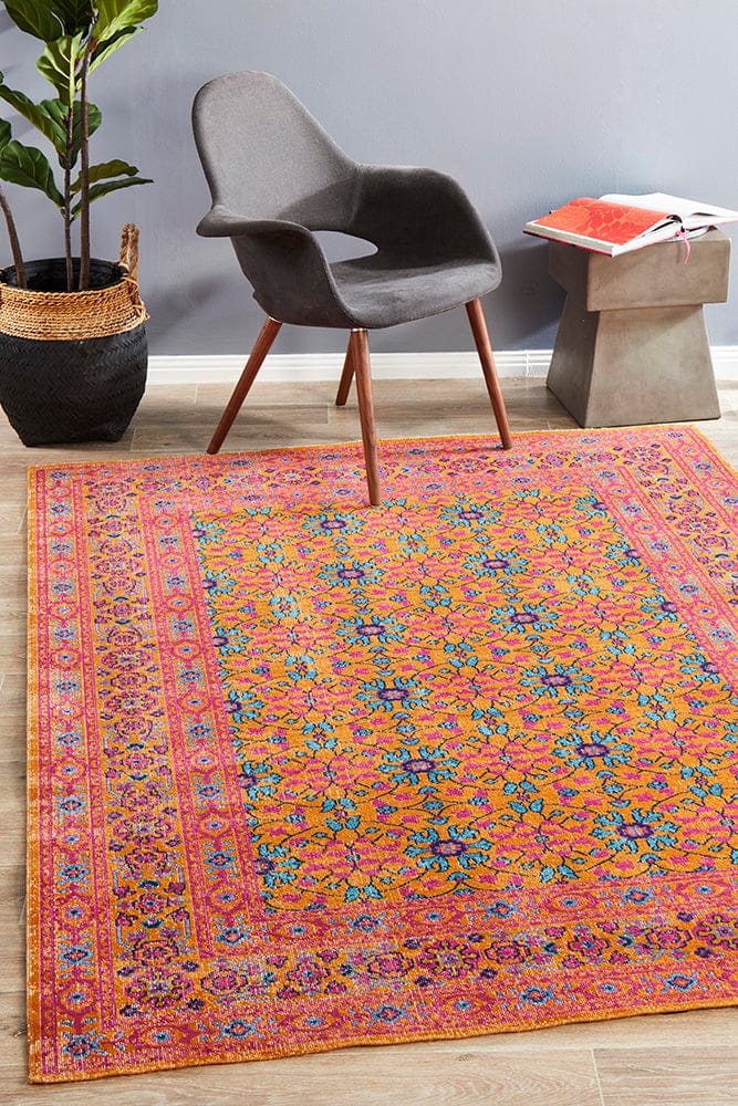 Rug Culture Rugs Eternal Whisper Sunset Rust Rug