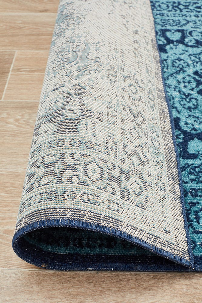 Rug Culture Rugs Eternal Whisper Vision Blue Runner Rug