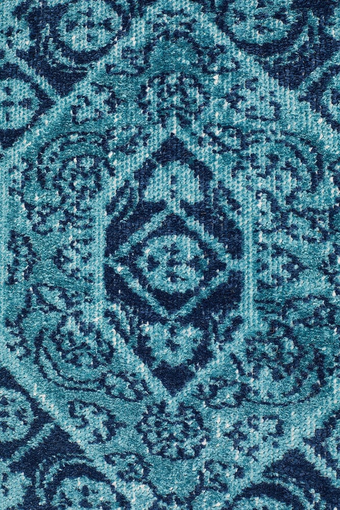 Rug Culture Rugs Eternal Whisper Vision Blue Runner Rug