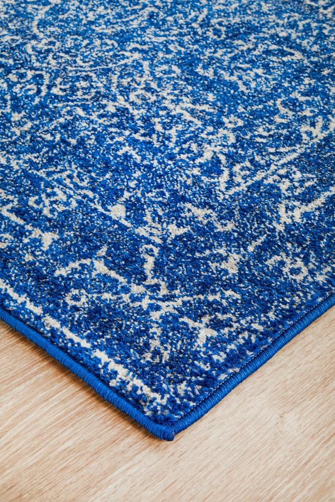 Rug Culture Rugs Evoke Artist Navy Transitional Runner Rug