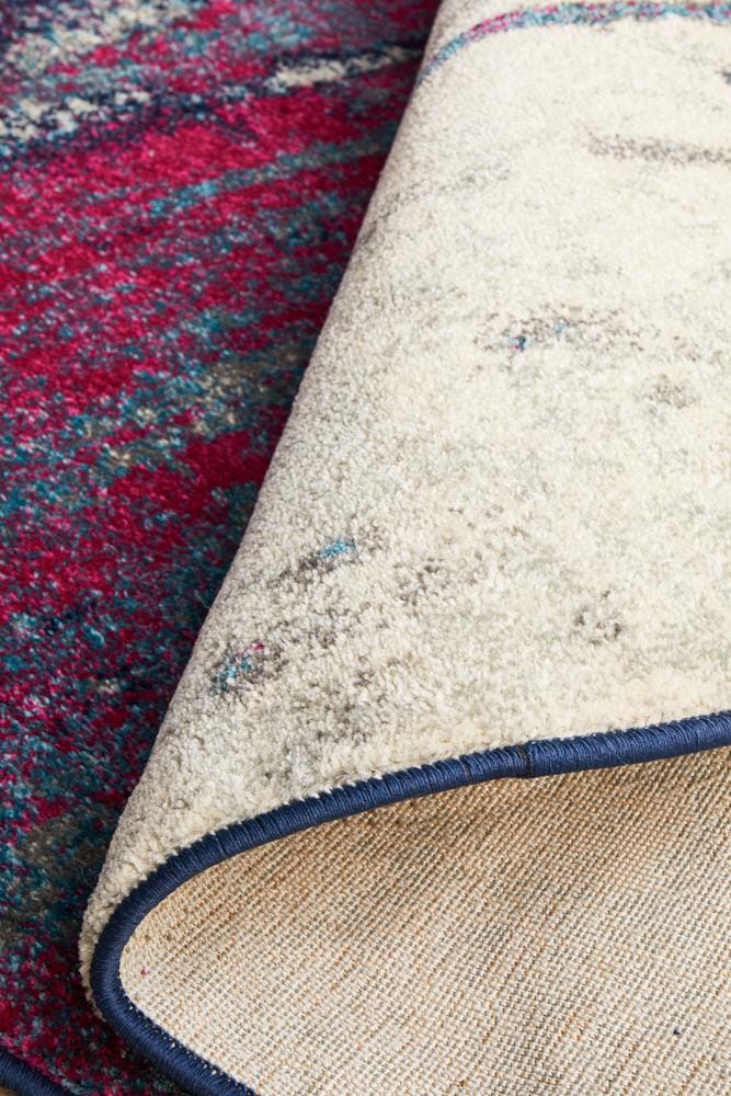 Rug Culture Rugs Evoke Bedrock Stone Transitional Round Rug