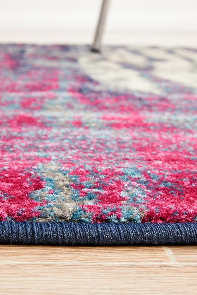 Rug Culture Rugs Evoke Bedrock Stone Transitional Round Rug