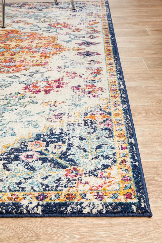 Rug Culture Rugs Evoke Carnival White Transitional Rug