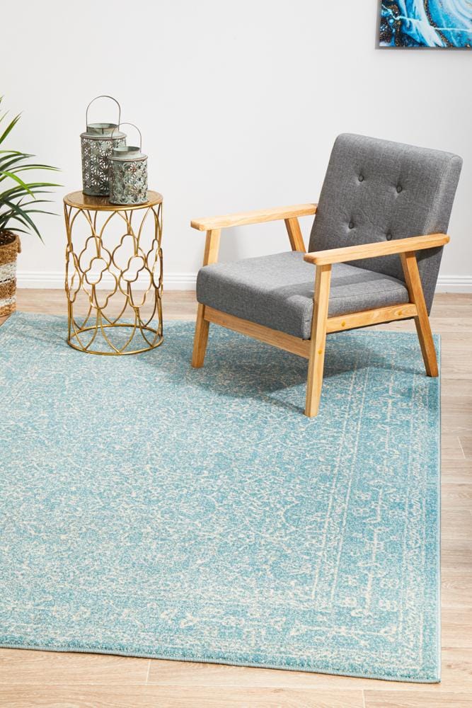 Rug Culture Rugs Evoke Depth Blue Transitional Rug