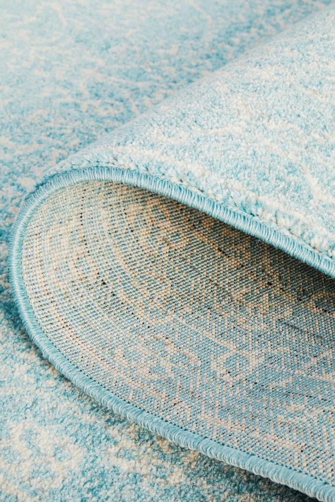 Rug Culture Rugs Evoke Depth Blue Transitional Runner Rug