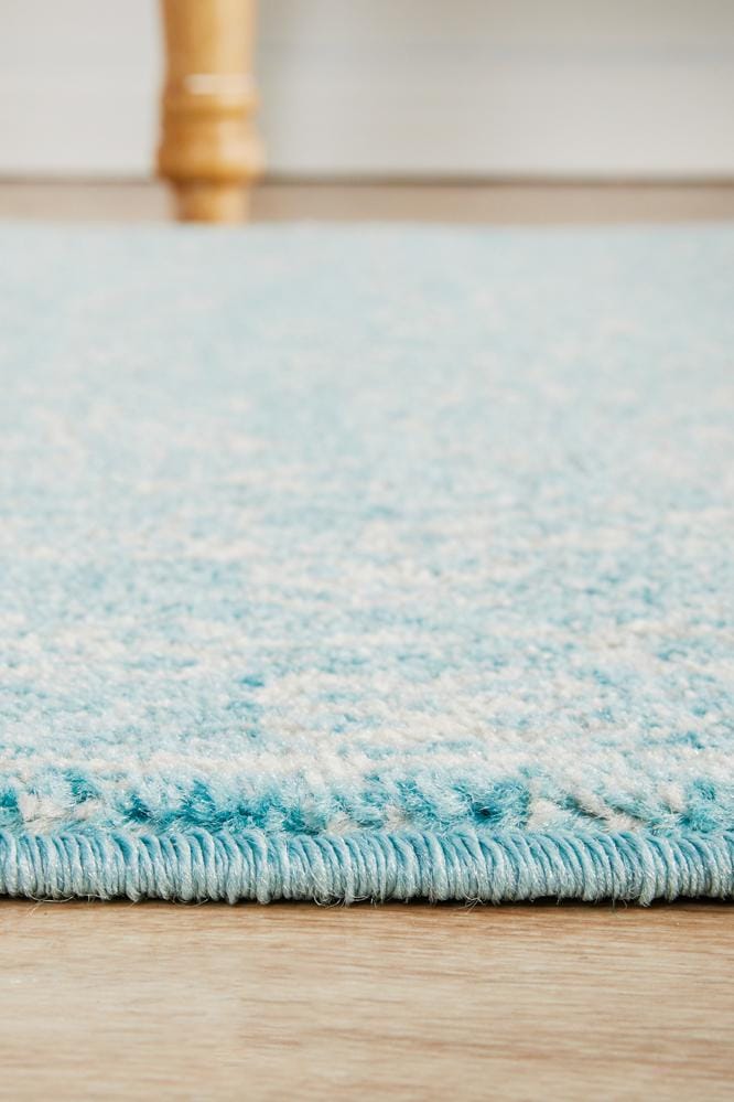 Rug Culture Rugs Evoke Depth Blue Transitional Runner Rug