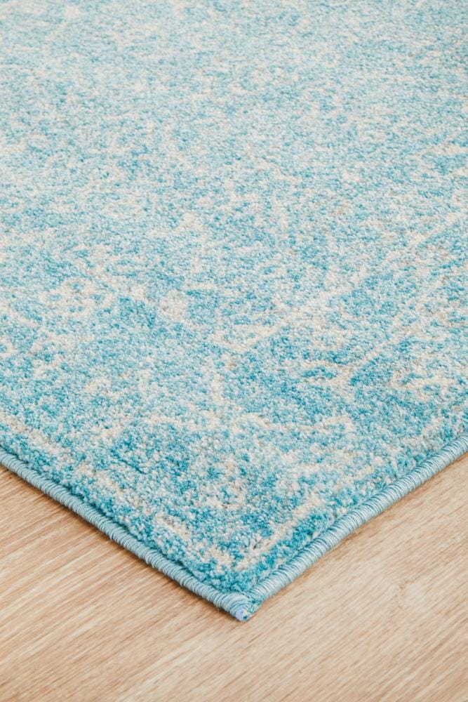 Rug Culture Rugs Evoke Depth Blue Transitional Runner Rug