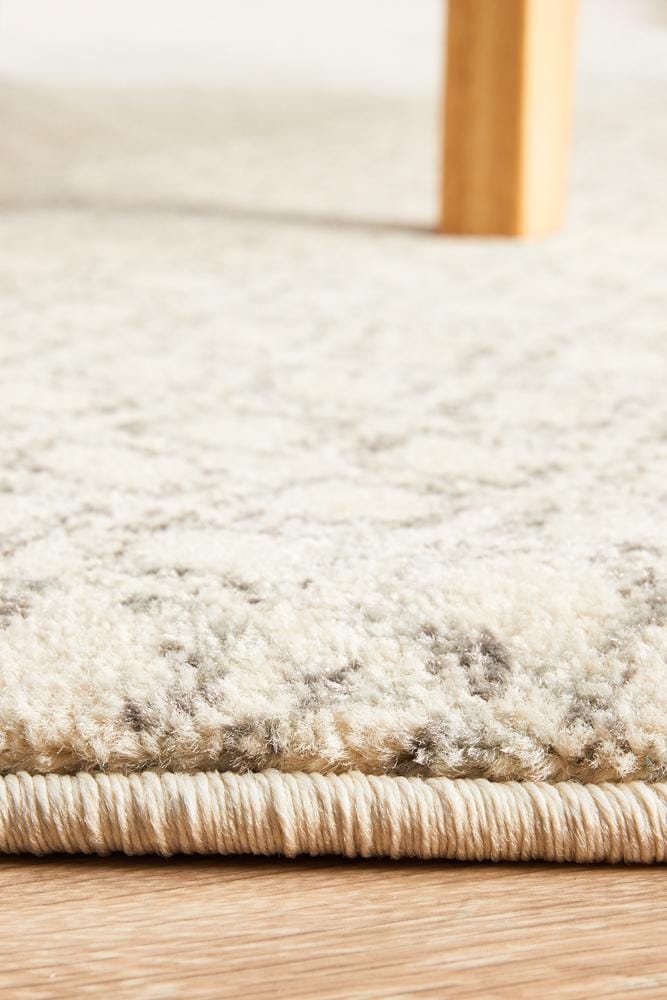Rug Culture Rugs Evoke Diamond Grey Transitional Round Rug
