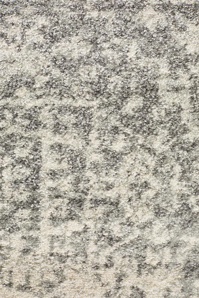 Rug Culture Rugs Evoke Dream White Silver Transitional Runner Rug