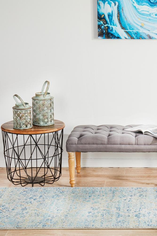 Rug Culture Rugs Evoke Duality Silver Transitional Runner Rug