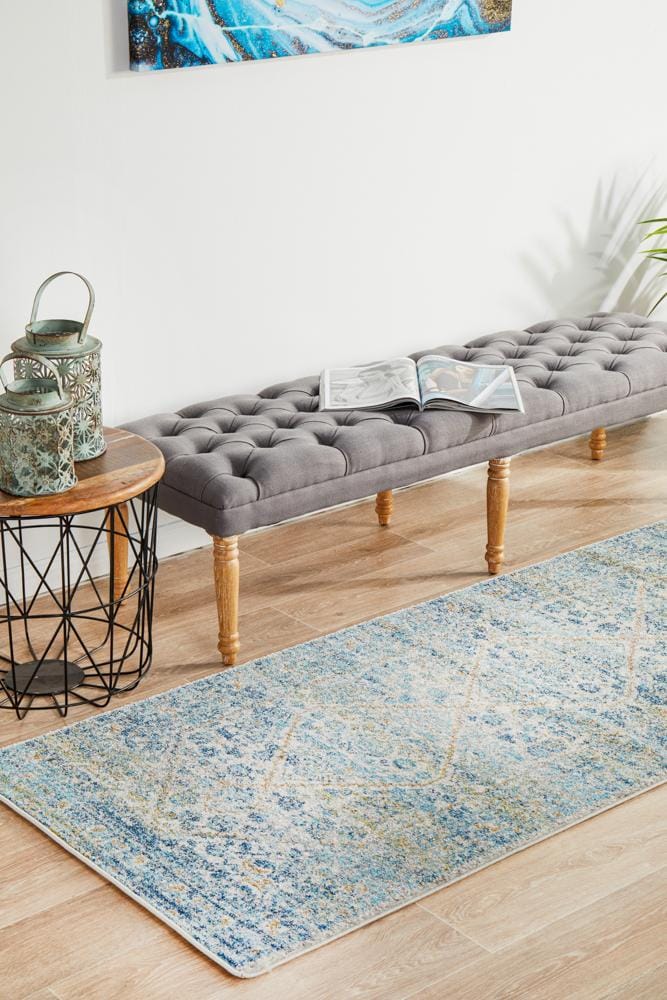 Rug Culture Rugs Evoke Duality Silver Transitional Runner Rug