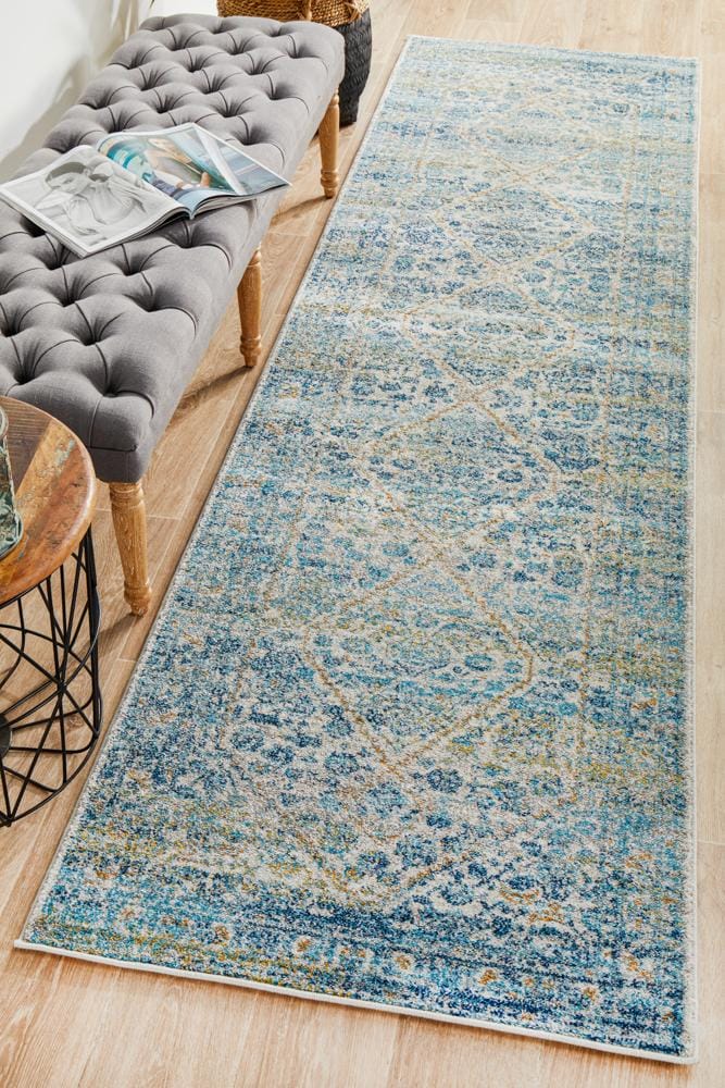 Rug Culture Rugs Evoke Duality Silver Transitional Runner Rug