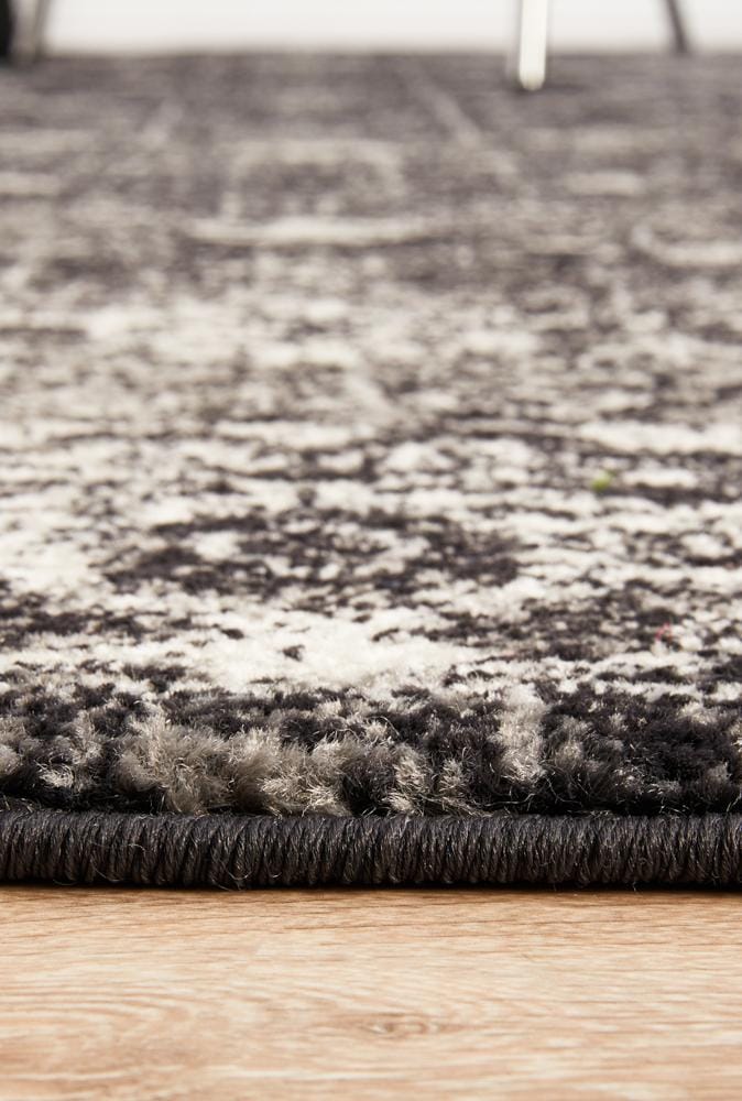 Rug Culture Rugs Evoke Estella Charcoal Transitional Rug