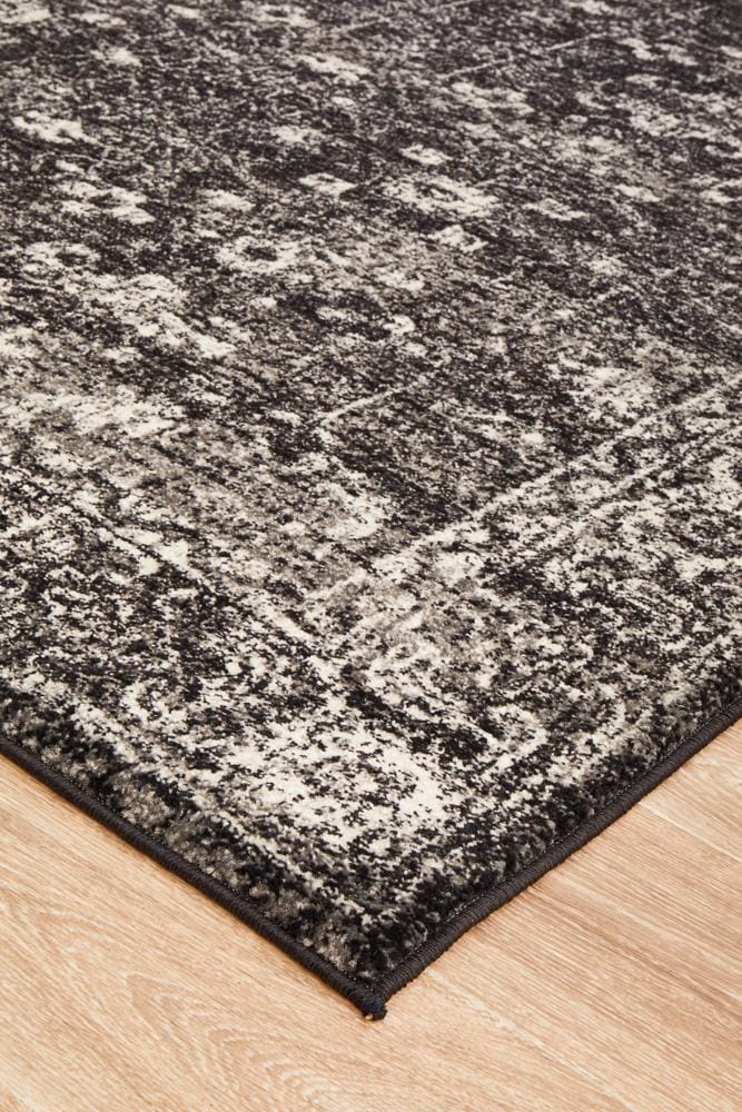 Rug Culture Rugs Evoke Estella Charcoal Transitional Rug